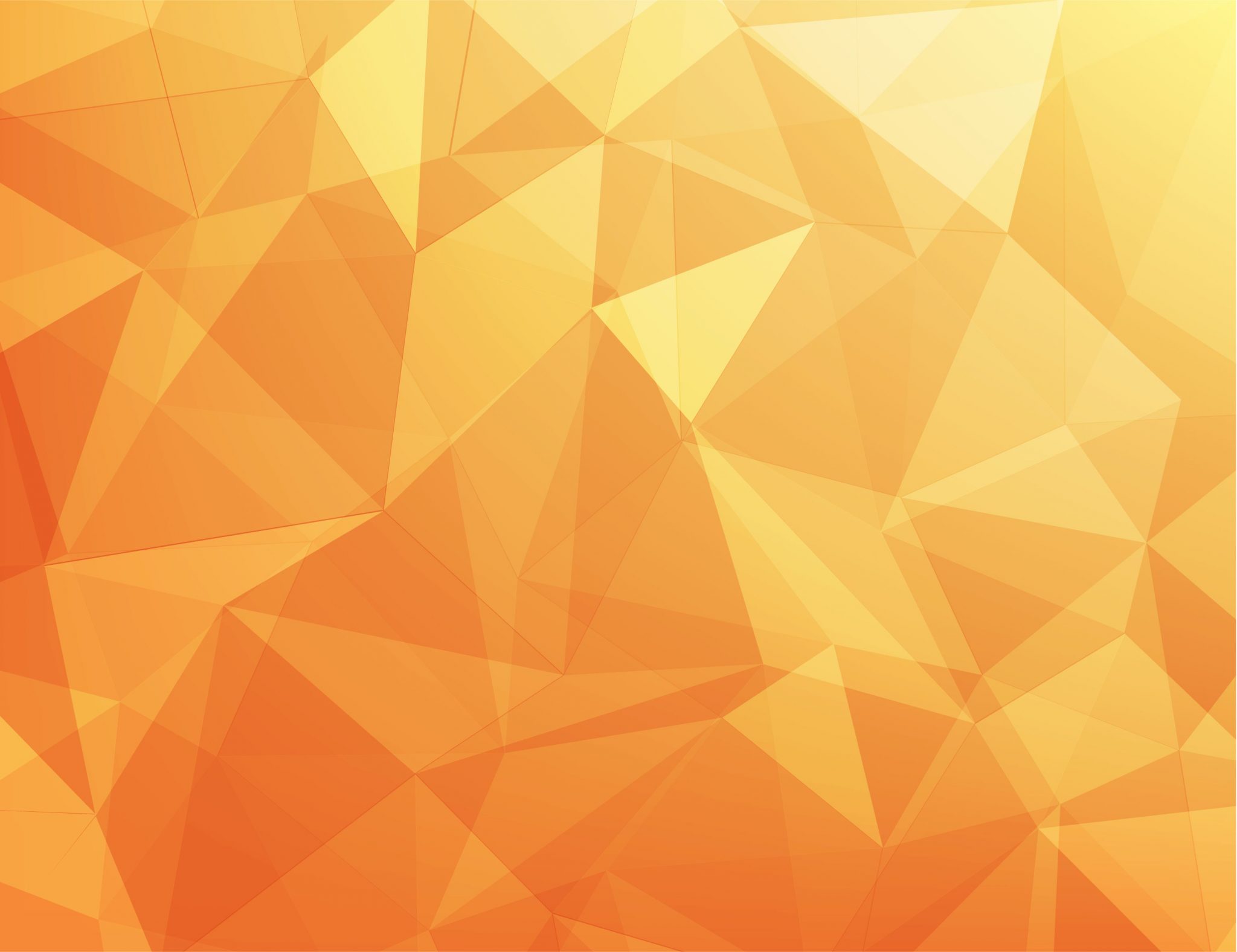 abstract orange triangle design