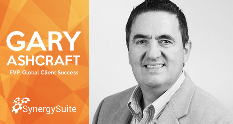 SynergySuite Hires Tech Veteran Gary Ashcraft as EVP, Global Client Success blog header image