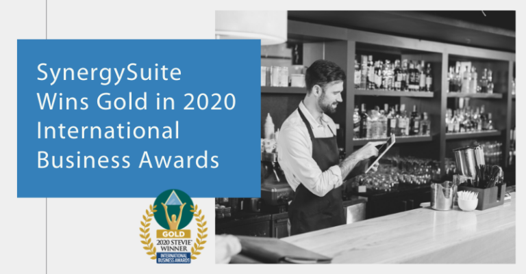 Stevie Awards 2020 SynergySuite Blog Header