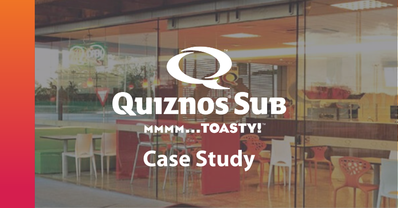 Cover image for SynergySuite Quiznos case study