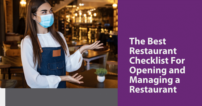 Best Checklist for Opening and Managing a Restaurant blog header