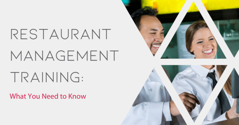 Restaurant Management Training blog header