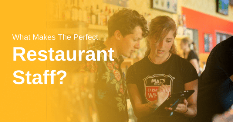 What Makes The Perfect Restaurant Staff? blog header