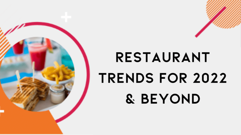 restaurant trends 2022 & 2023