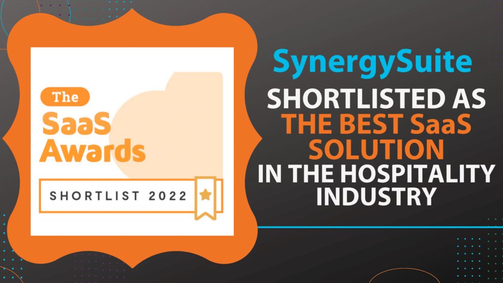 SynergySuite company of the year of 2022 in hospitality