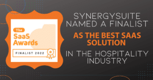 SynergySuite shortlisted as the best saas product in the hospitality and catering industry 2022