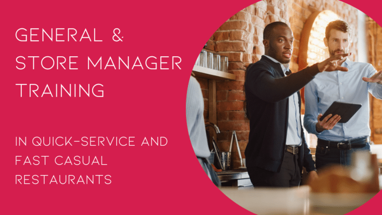 Restaurant General Manager Training | Restaurant Store Manager Training | SynergySuite