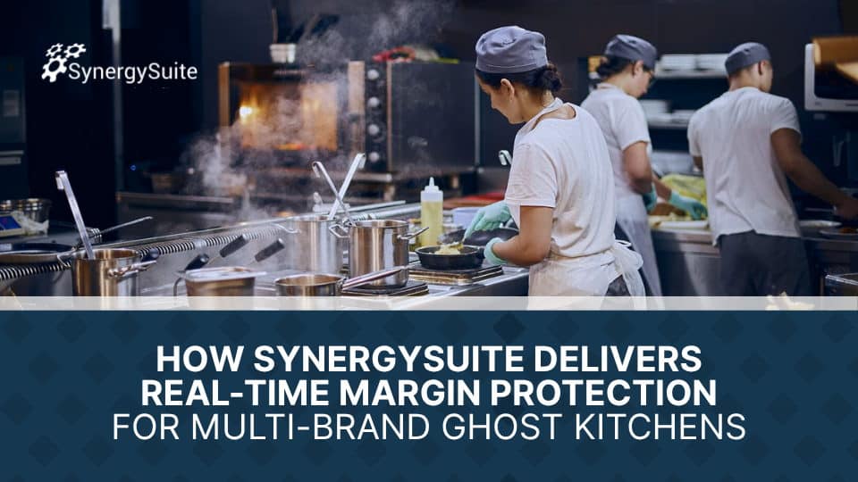 How SynergySuite Delivers Real-Time Margin Protection for Multi-Brand Ghost Kitchens