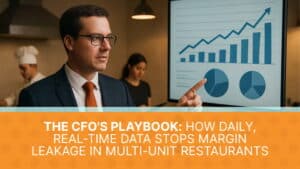 The CFO's Playbook: How Daily, Real-Time Data Stops Margin Leakage in Multi-Unit Restaurants