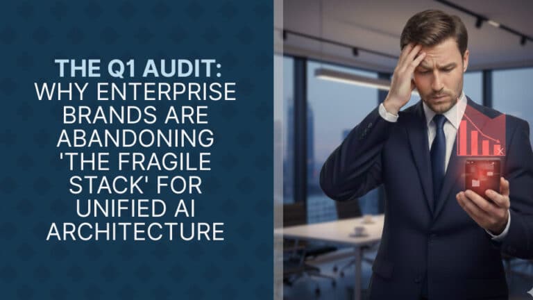 The Q1 Audit: Why Enterprise Brands Are Abandoning 'The Fragile Stack' for Unified AI Architecture