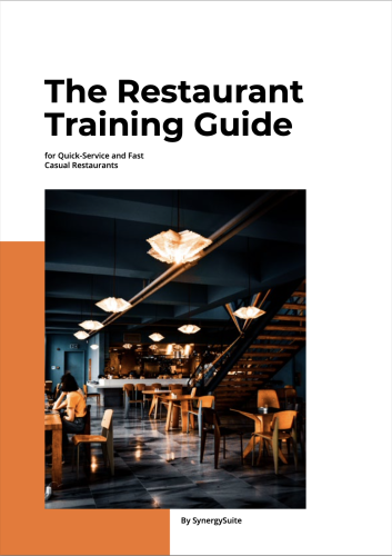 Restaurant Training Guide Cover | SynergySuite